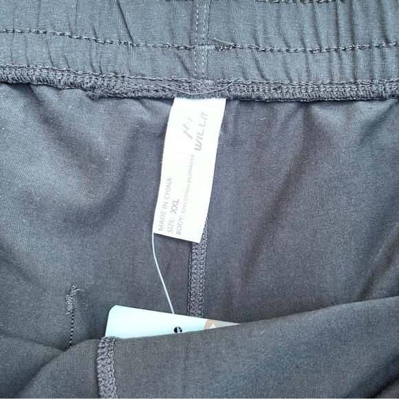 NWT Willit Yoga Sports Pants Straight Leg Lounge Loose Fit Athletic Pants XXL - Picture 3 of 5